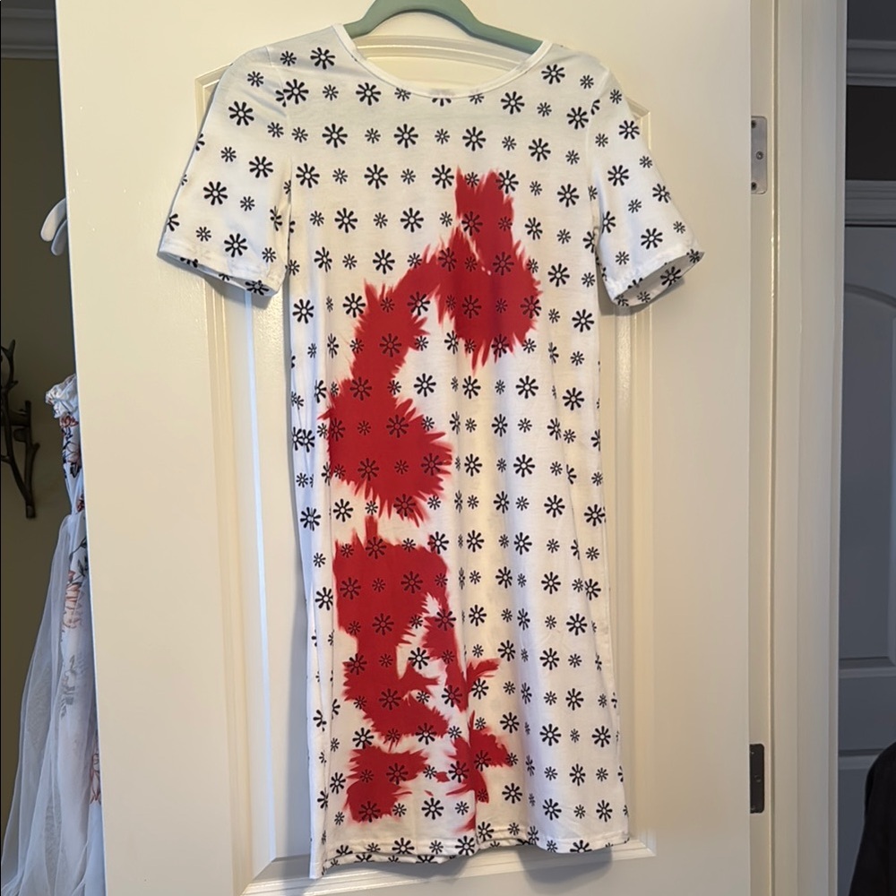 Season 1 Stranger Things bloody hospital gown.